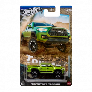 Тематична Машинка Hot Wheels 20 Toyota Tacoma Toyota 1:64 JCB72 Green Тематична Машинка Hot Wheels 20 Toyota Tacoma Toyota 1:64 JCB72 Green - Retromagaz