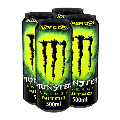 Набір Напій Енергетичний 4шт Monster Energy Nitro 500ml - Retromagaz