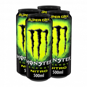 Набір Напій Енергетичний 4шт Monster Energy Nitro 500ml