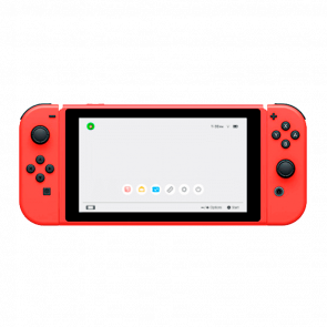 Консоль Nintendo Switch V2 Mario Red & Blue HAC-001(-01) Limited Edition Модифікована 128GB Red Б/У - Retromagaz