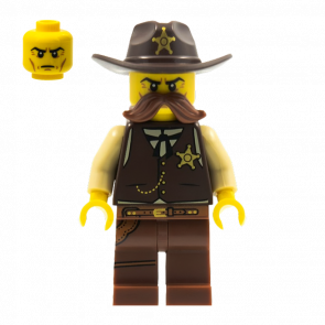 Фигурка Lego Series 13 Sheriff Collectible Minifigures col196 Б/У