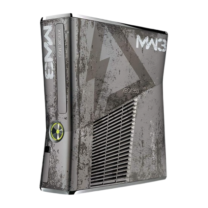 Консоль Microsoft Xbox 360 S Call of Duty: Modern Warfare 3 Limited Edition Freeboot 500GB Dark Grey + 5 Вбудованих Ігор Без Геймпада Б/У - Retromagaz