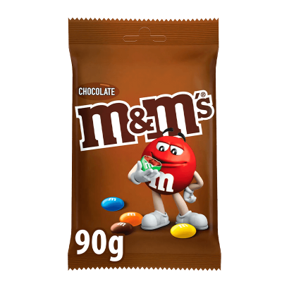 Драже M&M's с Шоколадом 90g - Retromagaz