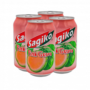 Набор Напиток 4шт Sagiko Pink Guava 320ml - Retromagaz
