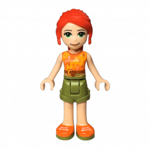 Фігурка Lego Mia Olive Green Shorts Friends Girl frnd352 1 Б/У - Retromagaz