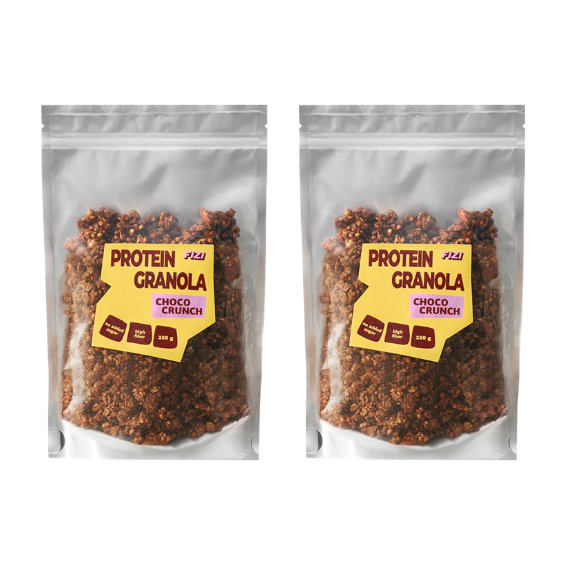 Набор Гранола 2шт Fizi Choco Crunch 250g - Retromagaz