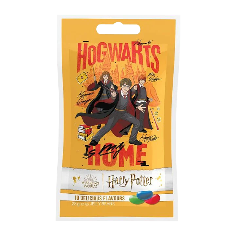 Конфеты Жевательные Jelly Belly Harry Potter Hogwarts Beans 10 Good Flavours 28g - Retromagaz