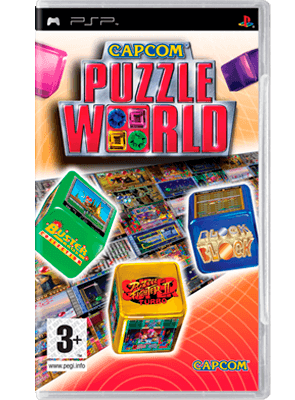 Игра Sony PlayStation Portable Capcom Puzzle World Английская Версия Б/У