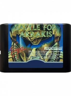 Игра RMC Mega Drive DuneII : The Battle for Arrakis (2) Русские Субтитры Только Картридж Новый