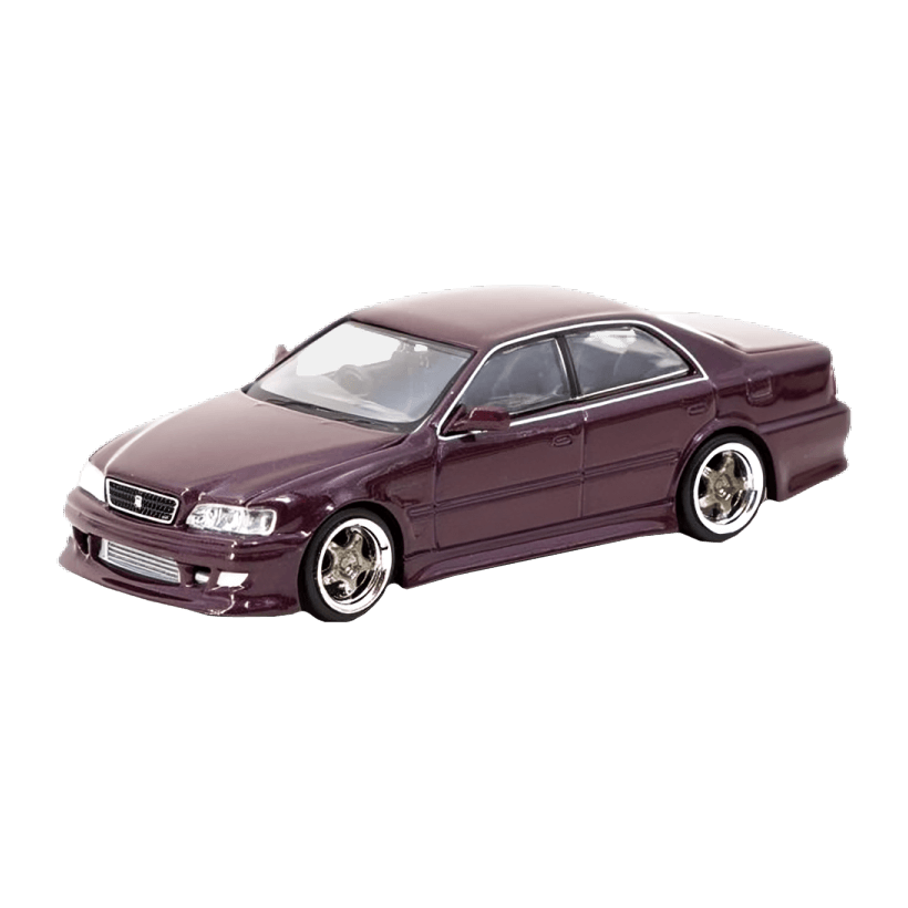 Машинка Premium Tarmac Works VERTEX Toyota Chaser JZX100 GLOBAL64 1:64 Purple - Retromagaz