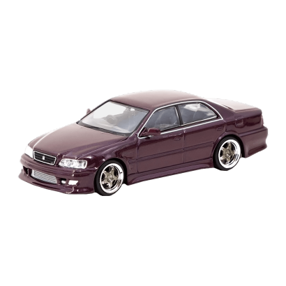 Машинка Premium Tarmac Works VERTEX Toyota Chaser JZX100 GLOBAL64 1:64 Purple - Retromagaz