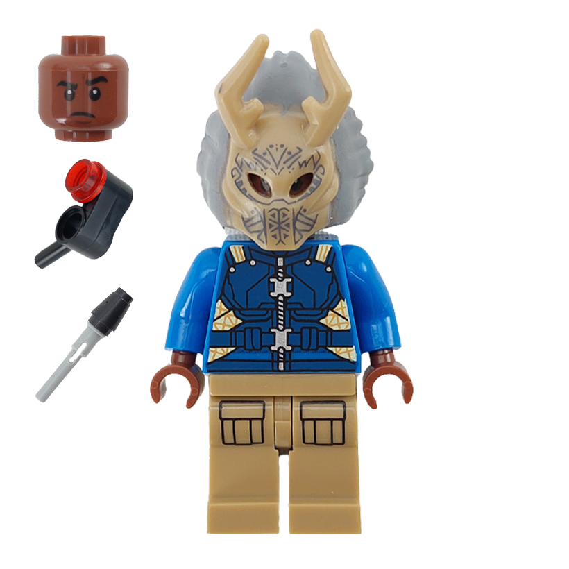 Фігурка RMC Marvel Erik Killmonger Mask Super Heroes marvr045 Новий - Retromagaz