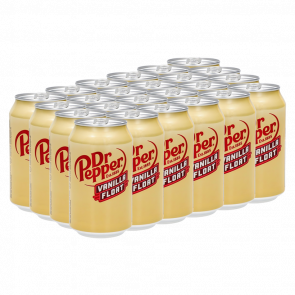 Набор Напиток 24шт Dr Pepper Vanilla Float Zero Sugar 330ml