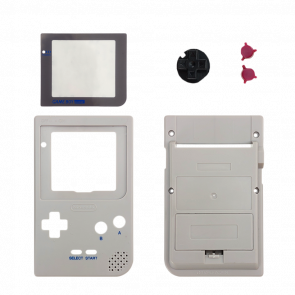 Корпус RMC Game Boy Pocket Grey Новый