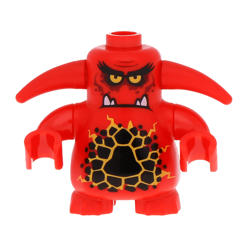 Фігурка Lego Lava Monster Army Scurrier 4 Teeth Nexo Knights nex034 Б/У - Retromagaz