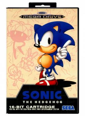 Игра Sega Mega Drive Sonic the Hedgehog Europe Английская Версия Б/У - Retromagaz
