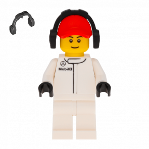 Фигурка Lego McLaren Mercedes Pit Crew Member Другое Speed Champions sc005 Б/У