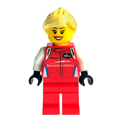 Фігурка Lego Ferrari 488 GT3 Scuderia Corsa Driver Інше Speed Champions sc056 1 Б/У - Retromagaz