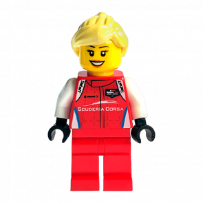 Фигурка Lego Ferrari 488 GT3 Scuderia Corsa Driver Другое Speed Champions sc056 1 Б/У - Retromagaz