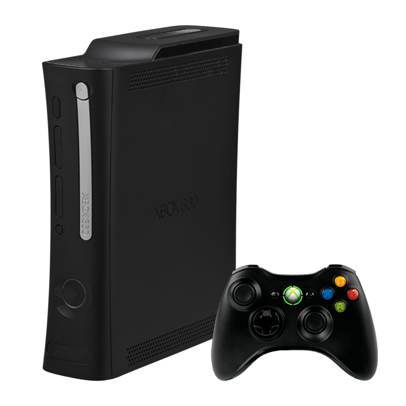 Набір Консоль Microsoft Xbox 360 Jasper Elite Freeboot 120GB Matte Black + 5 Вбудованих Ігор Б/У  + Геймпад Бездротовий - Retromagaz