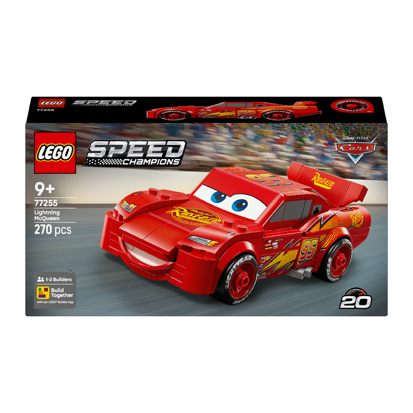 Конструктор Lego Молния МакКвин Speed Champions 77255 Новый - Retromagaz