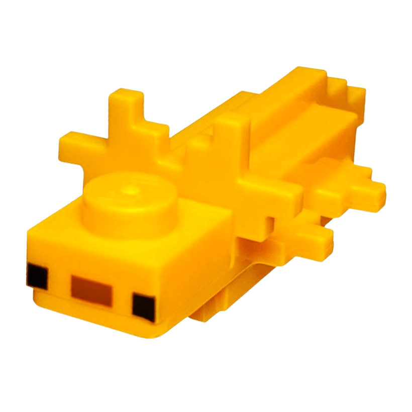 Фигурка Lego Minecraft Axolotl with Dark Orange Nose Games mineaxolotl01 1 Б/У - Retromagaz