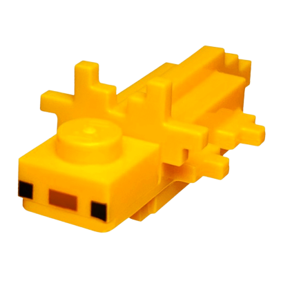 Фігурка Lego Axolotl with Dark Orange Nose Games Minecraft mineaxolotl01 1 Б/У - Retromagaz
