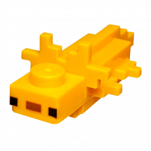 Фігурка Lego Axolotl with Dark Orange Nose Games Minecraft mineaxolotl01 1 Б/У