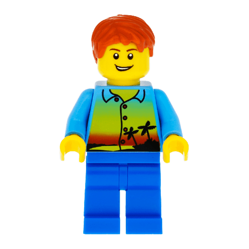Фигурка Lego City People 973pb0566 Sunset and Palm Trees cty0275 Б/У Нормальный - Retromagaz