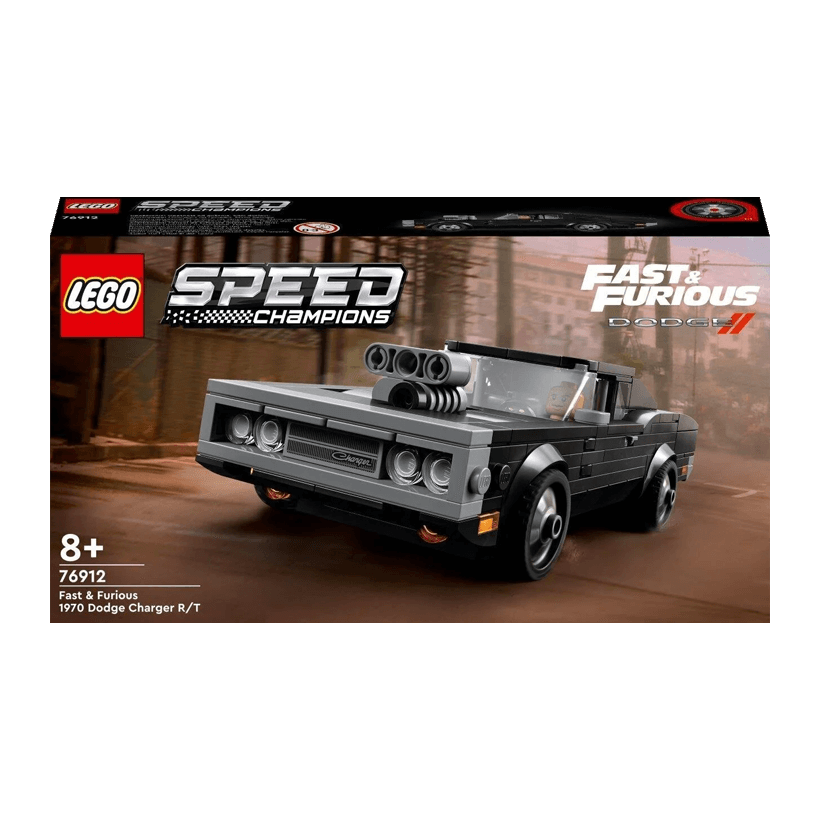 Конструктор Lego Fast & Furious 1970 Dodge Charger R/T Speed Champions 76912 Новый - Retromagaz