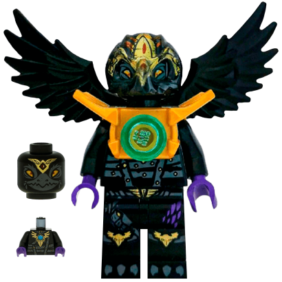 Фігурка Lego Rawzom Legends of Chima Raven Tribe loc019 Б/У - Retromagaz