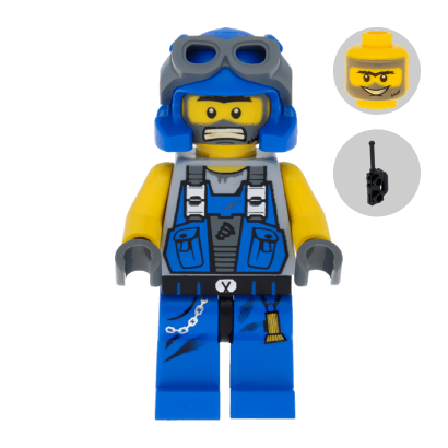 Lego Фигурка Power Miners Duke Дюк 3 8964 1 Ориг Б\У О - Retromagaz