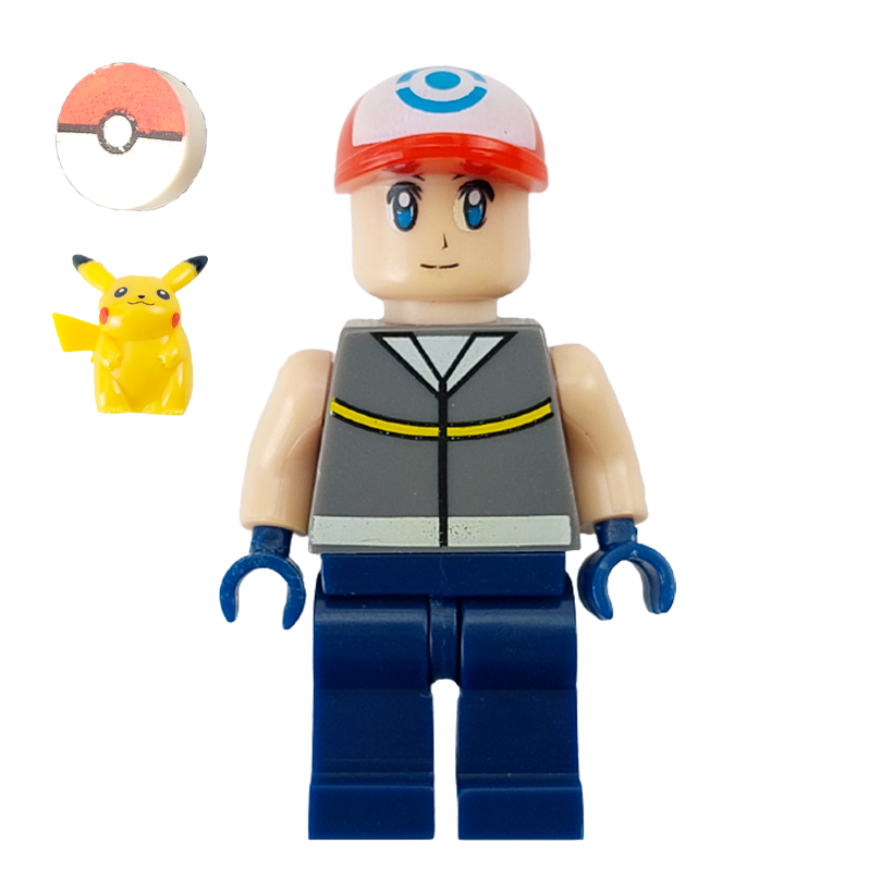 Фигурка RMC Pokémon Ash and Pikachu Cartoons pokr003 Новый - Retromagaz