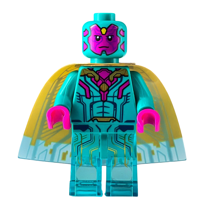 Фігурка Lego Marvel Vision Dark Turquoise Super Heroes sh0916 Б/У - Retromagaz