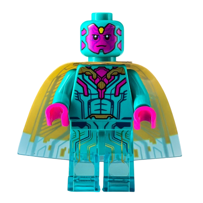 Фигурка Lego Marvel Vision Dark Turquoise Super Heroes sh0916 Б/У - Retromagaz