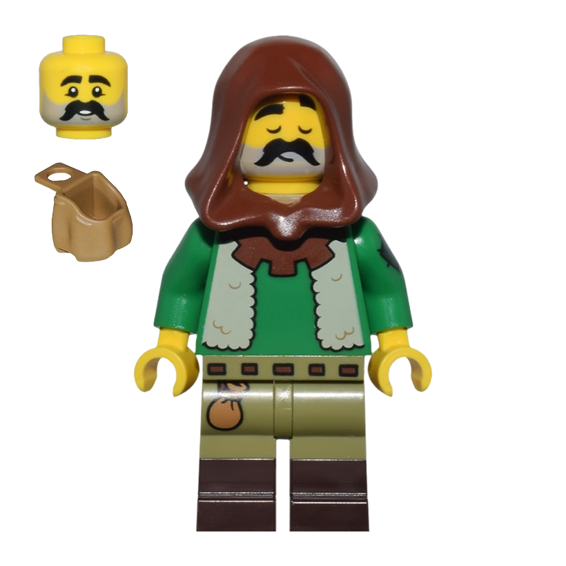 Фигурка Lego Series 25 Goatherd Collectible Minifigures col25-5 col428 Б/У - Retromagaz