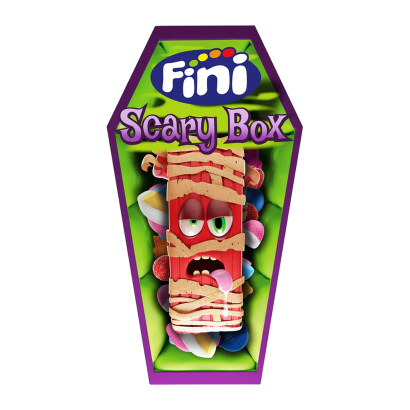 Конфеты Жевательные Fini Halloween Scary Box 92g - Retromagaz