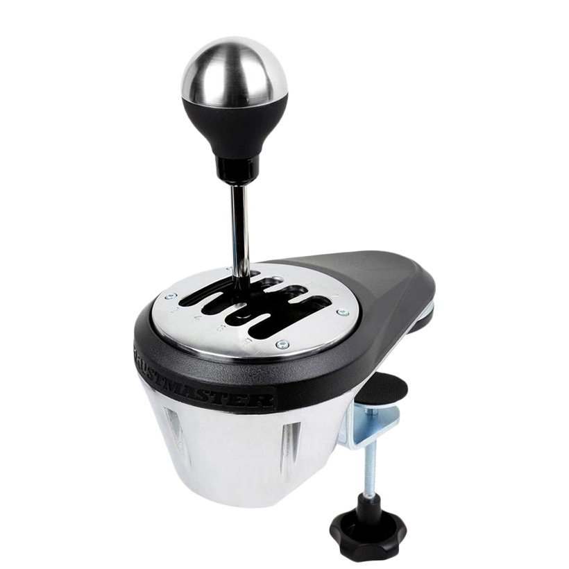 Рычаг Переключения Передач Проводной Thrustmaster PlayStation 4 TH8A Shifter Add-On One Silver Новый - Retromagaz