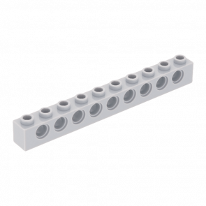 Technic Lego Кубик 1 x 10 2730 273002 4211374 Light Bluish Grey 10шт Б/У - Retromagaz