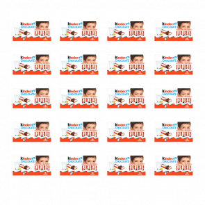 Набор Шоколад Молочный 20шт Kinder Chocolate 8 Pieces 100g Набор Шоколад Молочный 20шт Kinder Chocolate 8 Pieces 100g - Retromagaz