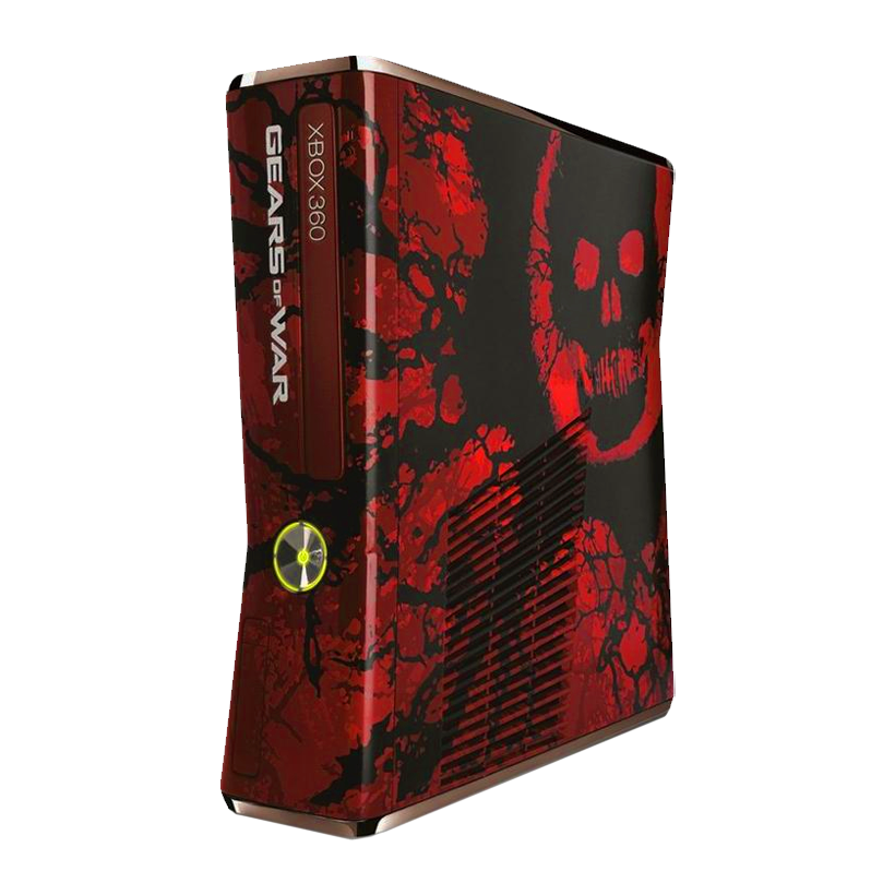 Консоль Microsoft Xbox 360 S Gears of War Limited Edition Freeboot 250GB Red + 5 Вбудованих Ігор Без Геймпада Б/У - Retromagaz