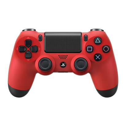 Геймпад Бездротовий Sony PlayStation 4 DualShock 4 Version 1 Magma Red Б/У Нормальний - Retromagaz