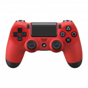 Геймпад Бездротовий Sony PlayStation 4 DualShock 4 Version 1 Magma Red Б/У Нормальний