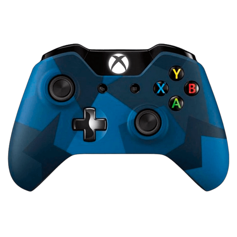 Геймпад Бездротовий Microsoft Xbox One Version 1 Midnight Forces Б/У - Retromagaz