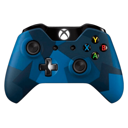 Геймпад Беспроводной Microsoft Xbox One Version 1 Midnight Forces Б/У - Retromagaz