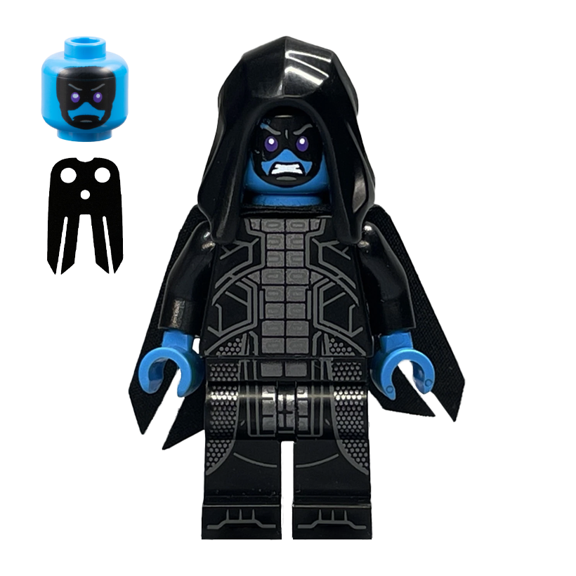 Фігурка Lego Marvel Ronan the Accuser Dark Azure Head and Hands Super Heroes sh0937 Б/У - Retromagaz
