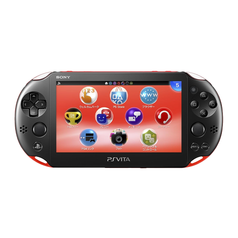 Консоль Sony PlayStation Vita Slim Модифицированная 32GB Red Black Б/У - Retromagaz