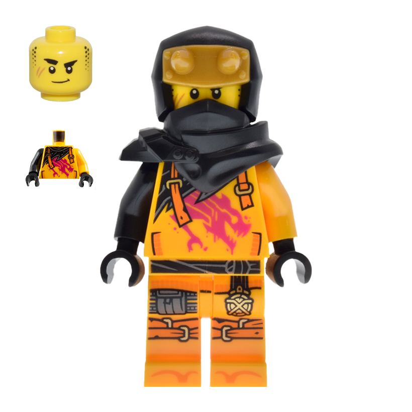 Фигурка Lego Ninja Arin Shirt with Magenta Dragon Ninjago njo0960 71843 Новый - Retromagaz