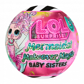 Лялька LOL Surprise! Сюрприз Makeover Magic Baby Sisters Милые Русалочки Сестрички в Ассортименте Mermaids 598787 - Retromagaz