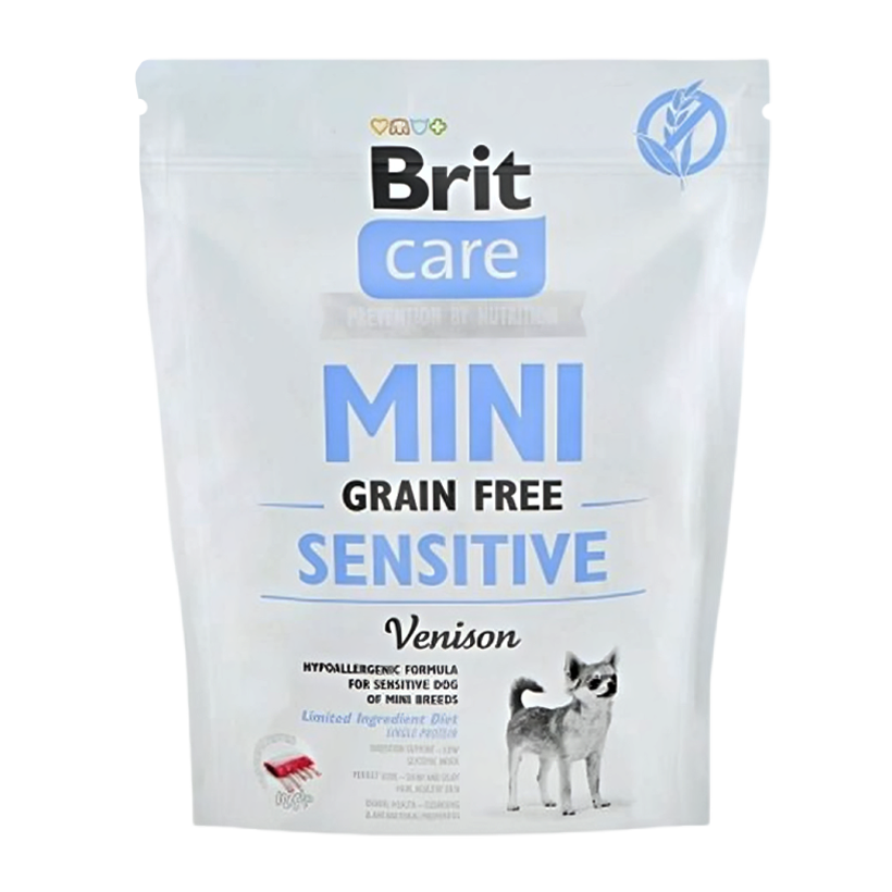 Сухой Корм для Собак Brit Care Grain-Free Mini Оленина 400g - Retromagaz